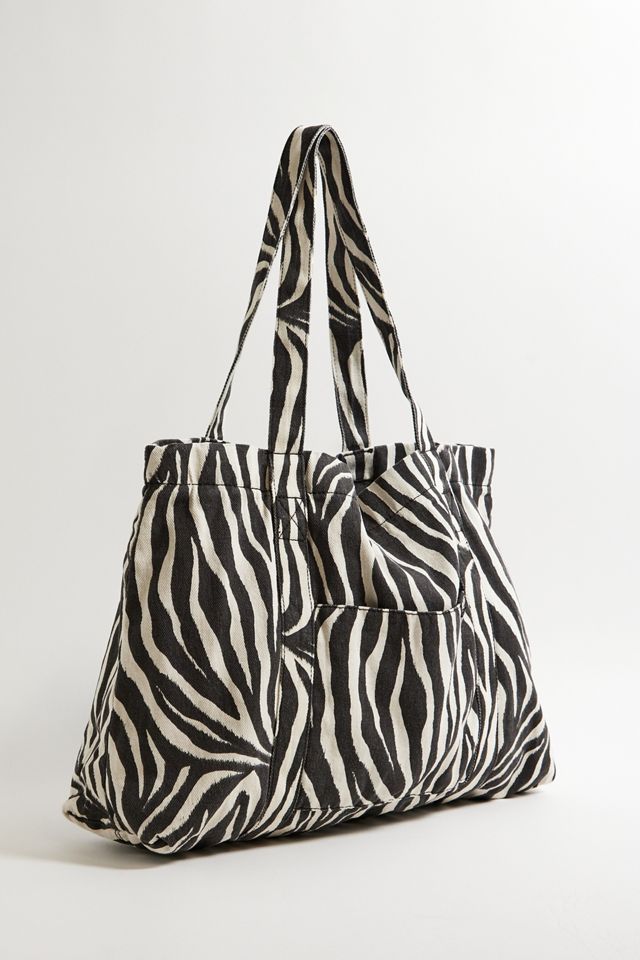 BDG Zebra Canvas Tote Bag  #3