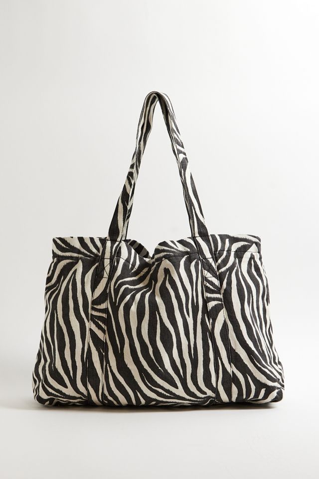 BDG Zebra Canvas Tote Bag  #4