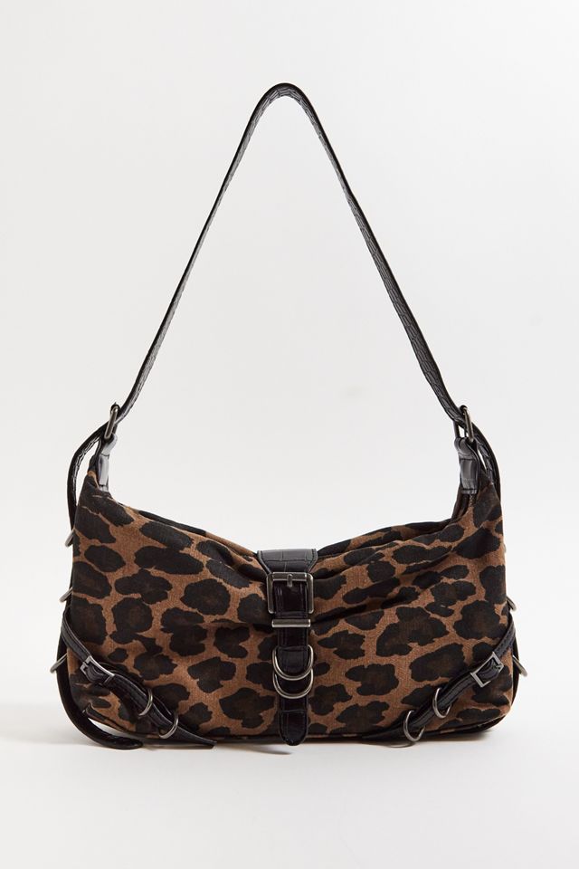 UO Hayden Leopard Print Shoulder Bag #3