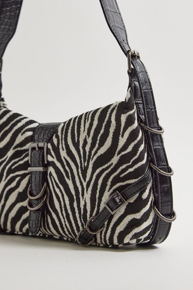 Bolso de Hombro UO Hayden con Estampado de Cebra #2