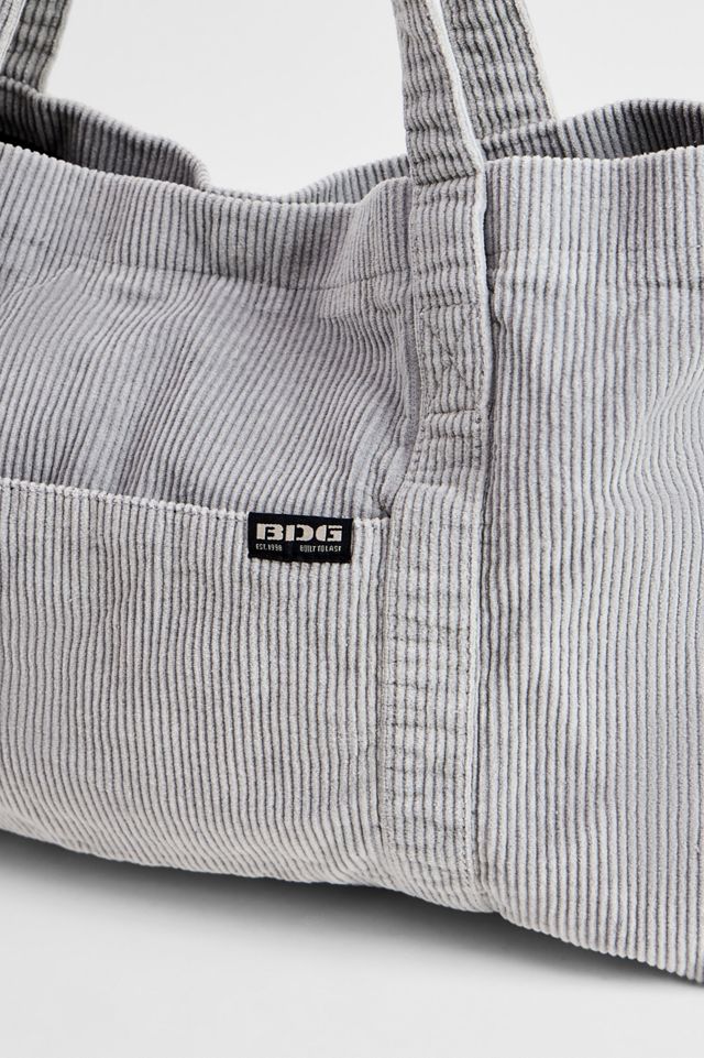 BDG Tab Corduroy Tote Bag #3