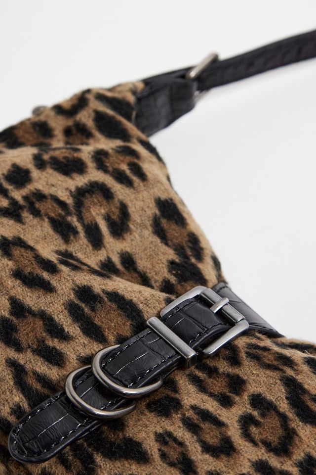 UO Hayden Faux Fur Leopard Bag #2