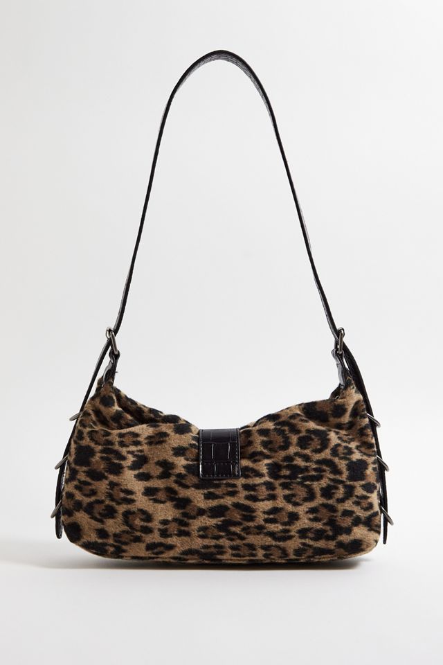 UO Hayden Faux Fur Leopard Bag #4