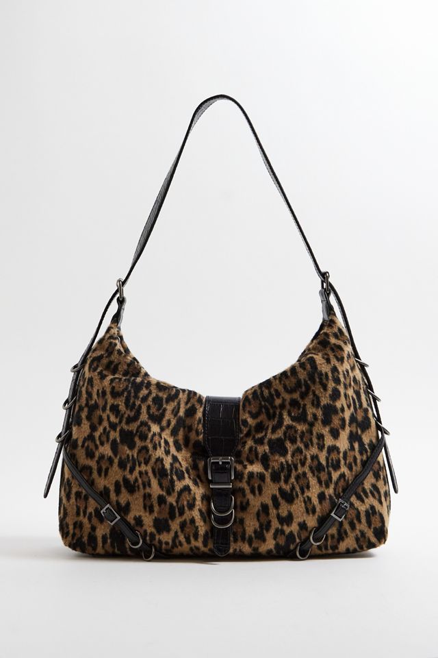 UO Hayden Faux Fur Leopard Bag #2