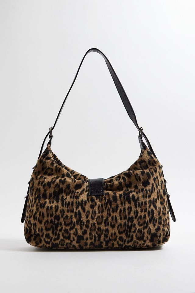 UO Hayden Faux Fur Leopard Bag #3
