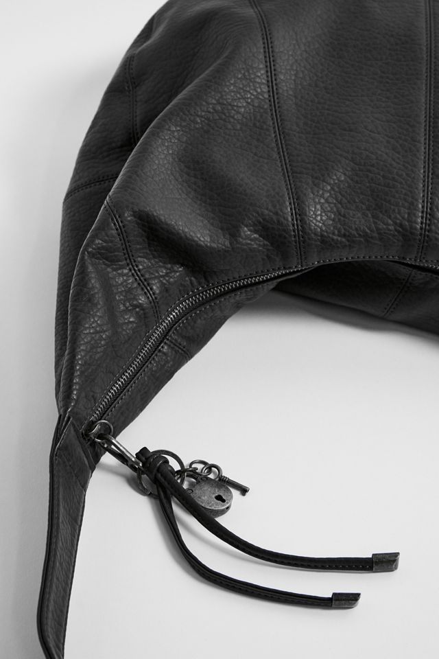 UO Casie Large Faux Leather Sling Bag #5