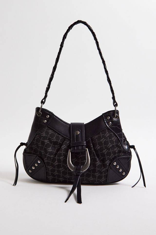 iets frans... Monogramm Quasten Schultertasche #3