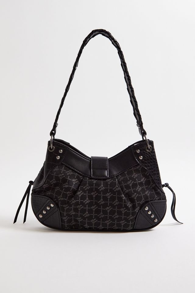 iets frans... Monogramm Quasten Schultertasche #5