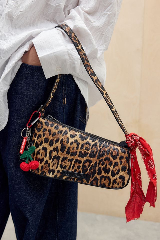 Sac à bandoulière UO Mimi imprimé léopard #1