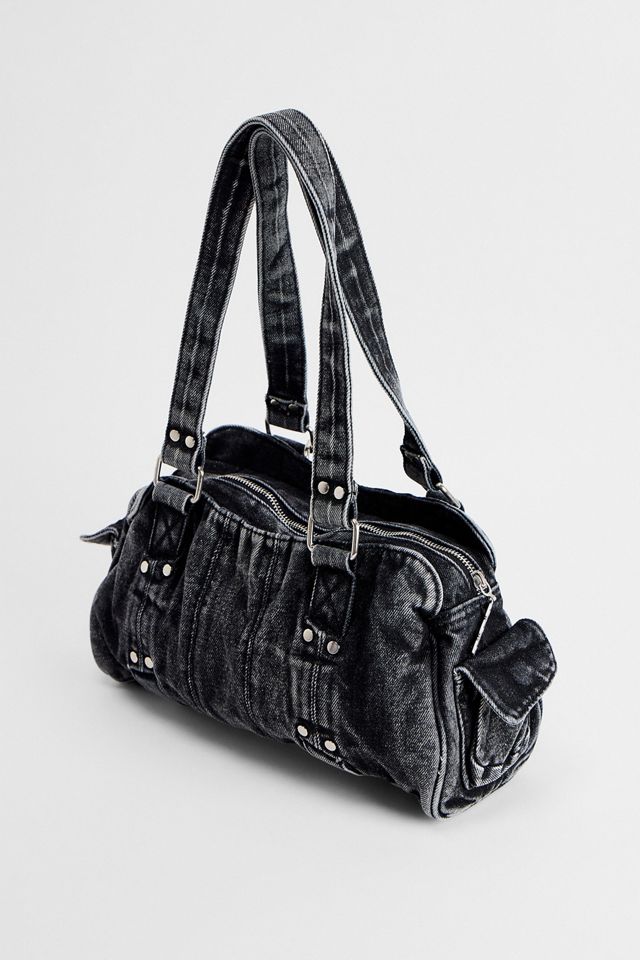 BDG Herz-Charme Denim Schultertasche #3