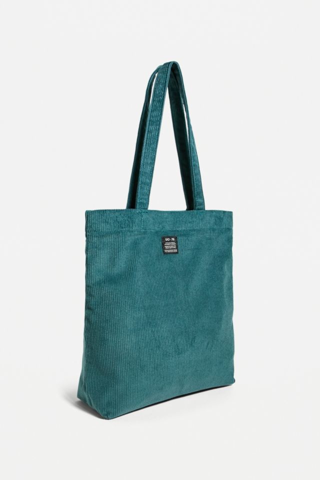 Urban Outfitters Uo Green Corduroy Tote Bag for Men