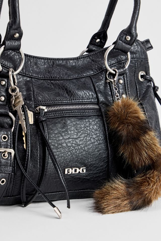 Bolso de Hombro de Cuero Sintético Lavado BDG Jude #2