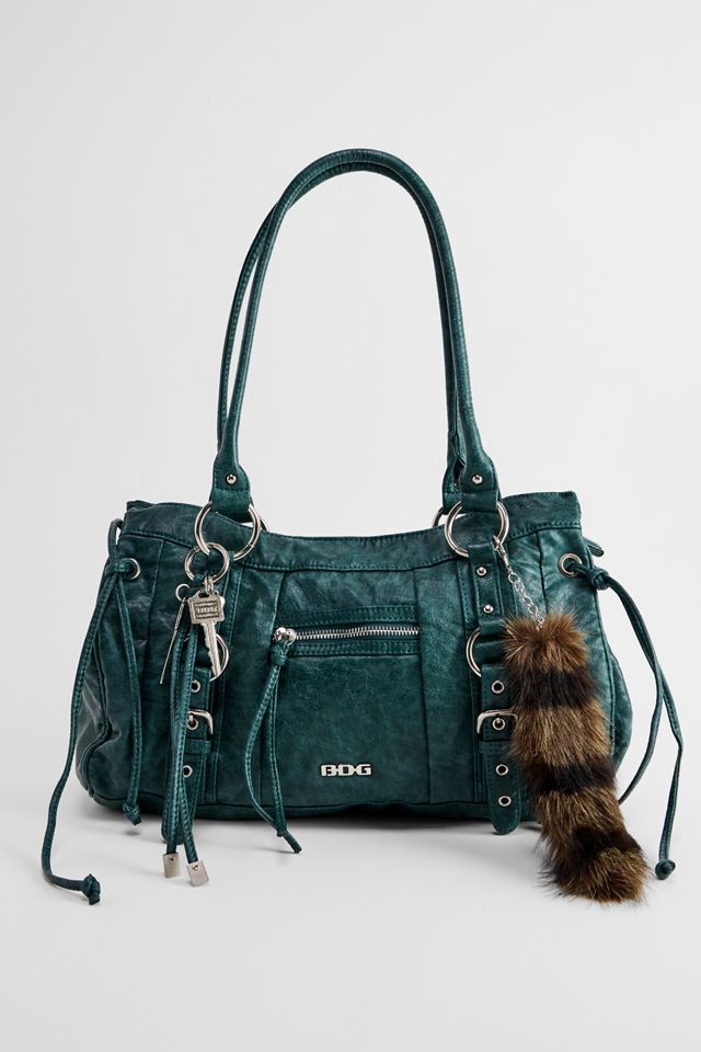 BDG Jude Washed Faux Leather Shoulder Bag #1