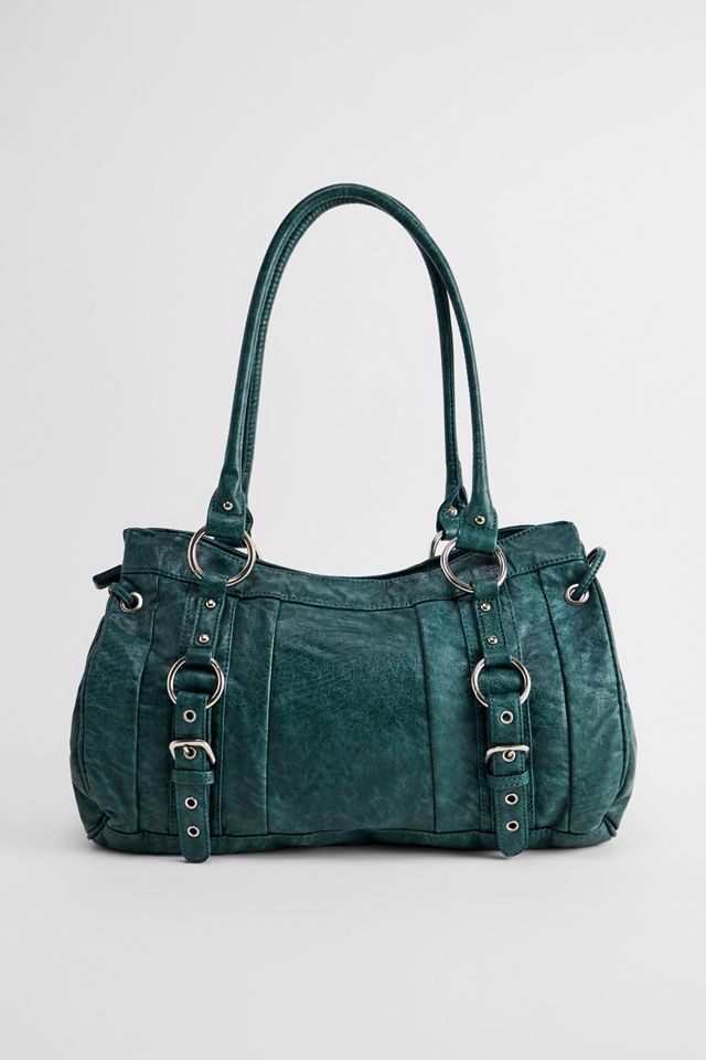 BDG Jude Washed Faux Leather Shoulder Bag #4