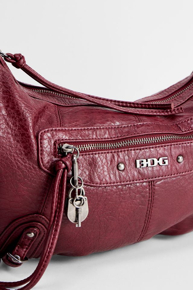 BDG Lenny Faux Lather Sling Bag #3