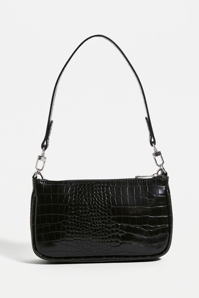 UO Chain Accent Croc Shoulder Bag #4