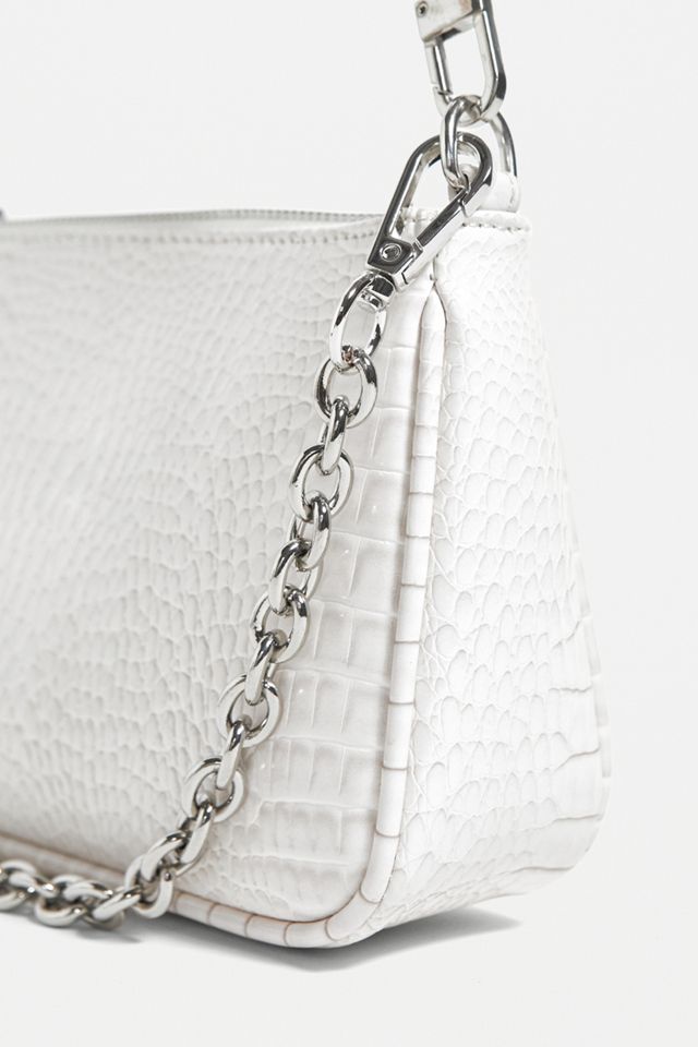 UO Chain Accent Croc Shoulder Bag #2