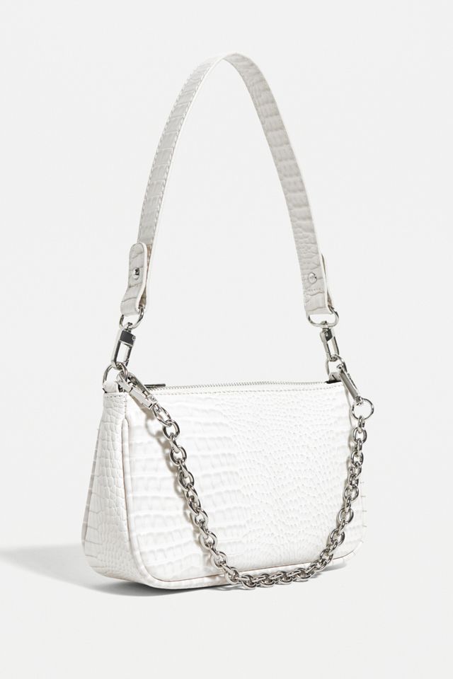 UO Chain Accent Croc Shoulder Bag #3