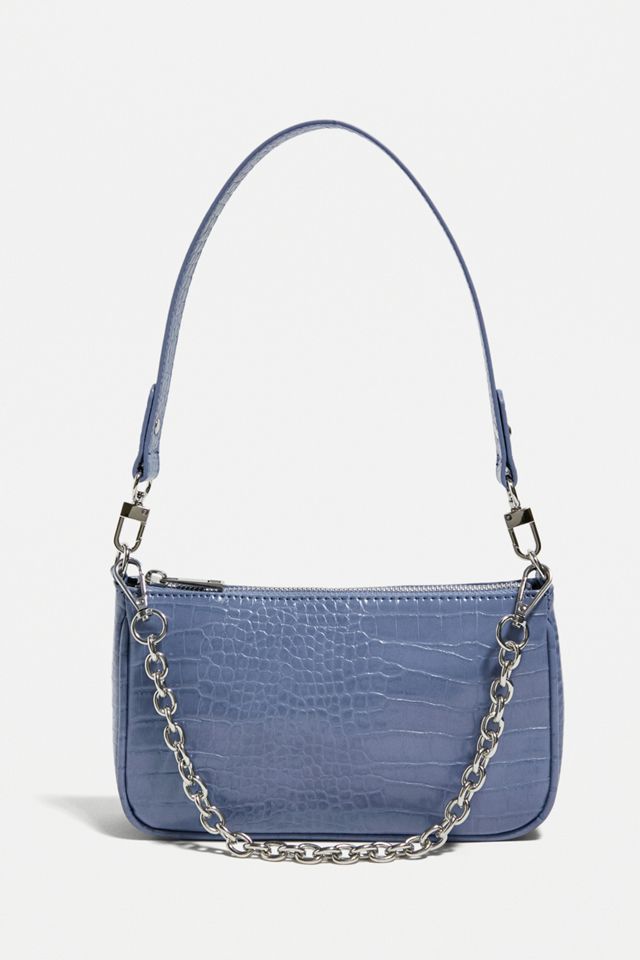 UO Chain Accent Croc Shoulder Bag #2