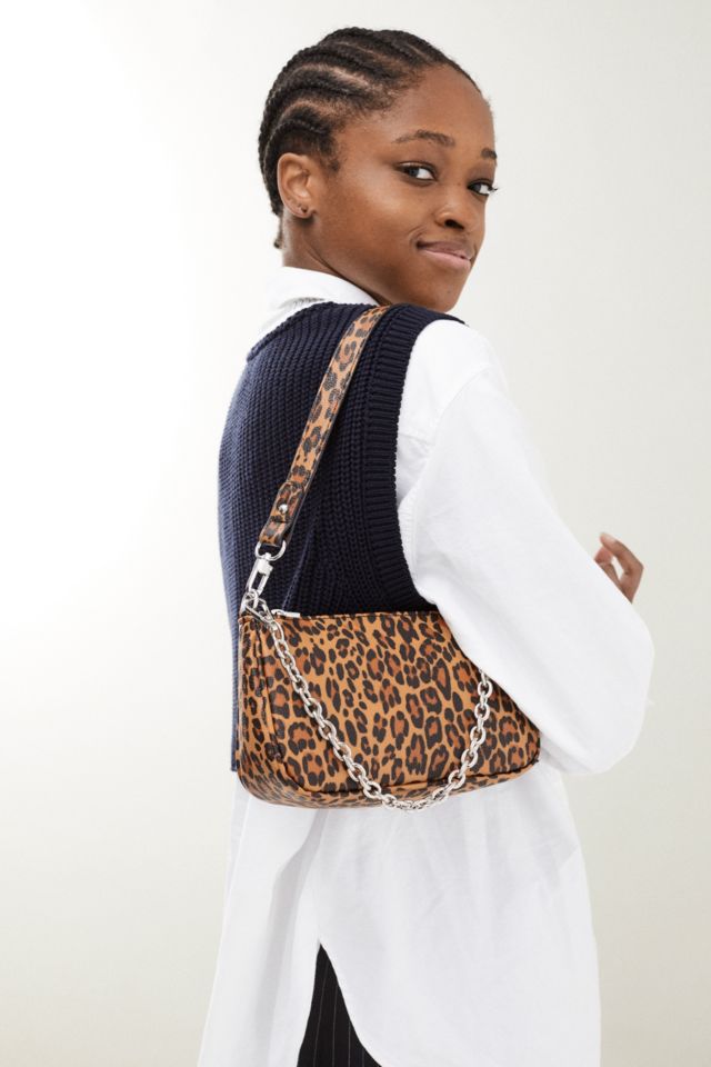 Leopard print over shoulder bag new arrivals