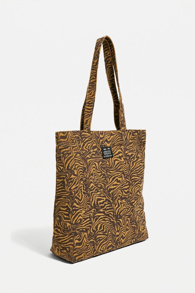 Bolsa de mano UO Corduroy Animal Print #3