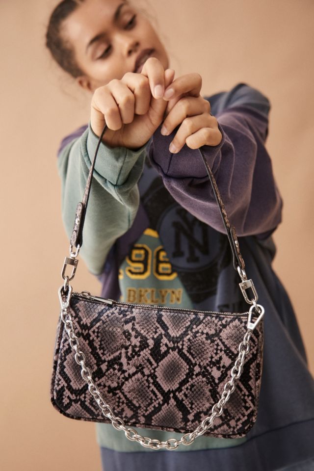 Snake print 2024 crossbody bag