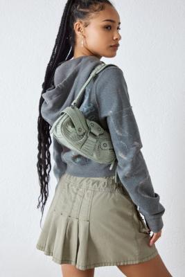 Urban Outfitters Uo Mini Y2k Biker Shoulder Bag in Black