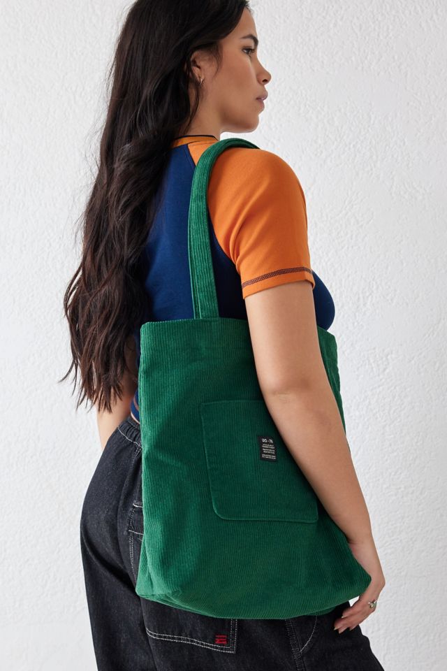 UO Corduroy Pocket Tote Bag