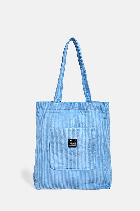 Urban Outfitters Carry Bag blue flecked casual look Bags Carry Bags 