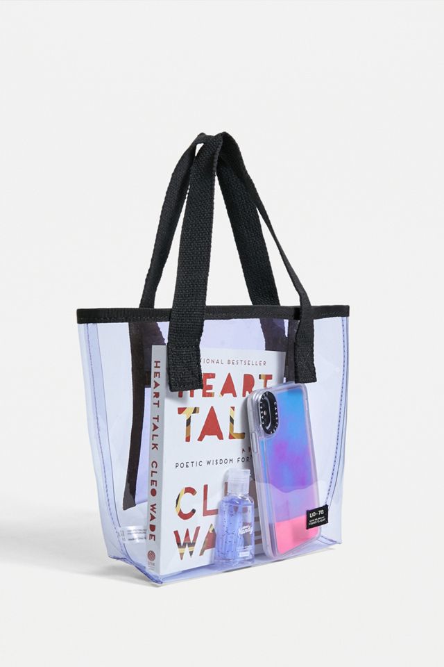 UO Mini Plastic Lilac Tote Bag #4