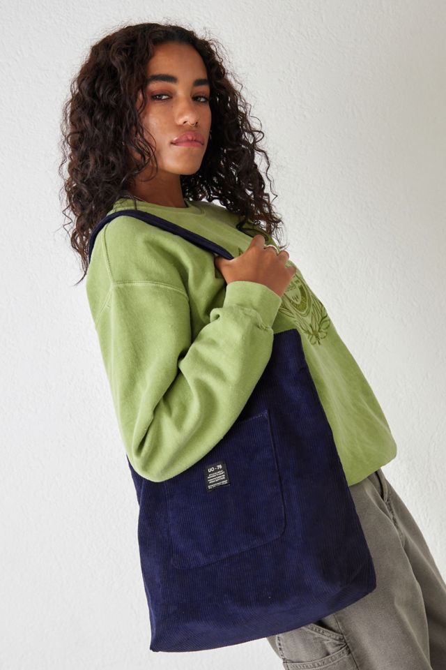 UO Corduroy Pocket Tote Bag