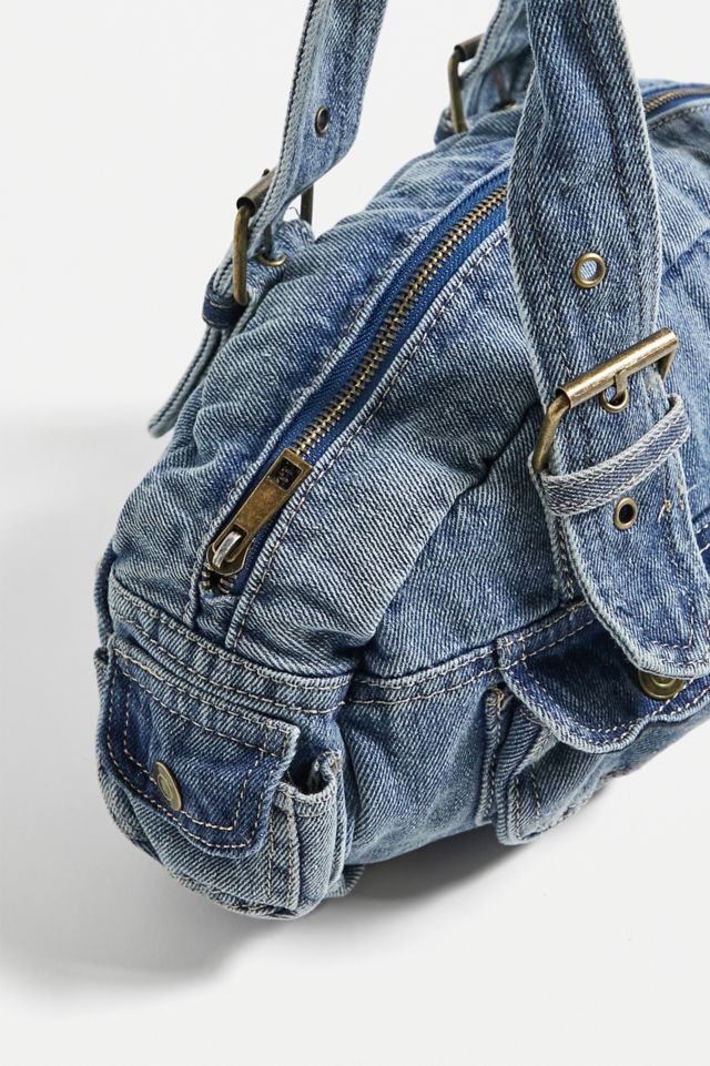 Sac à dos urbain et féminin en Jean recyclé