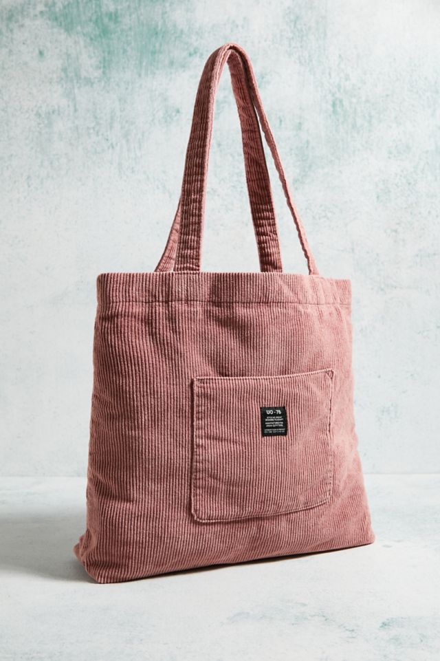 UO Corduroy Pocket Tote Bag