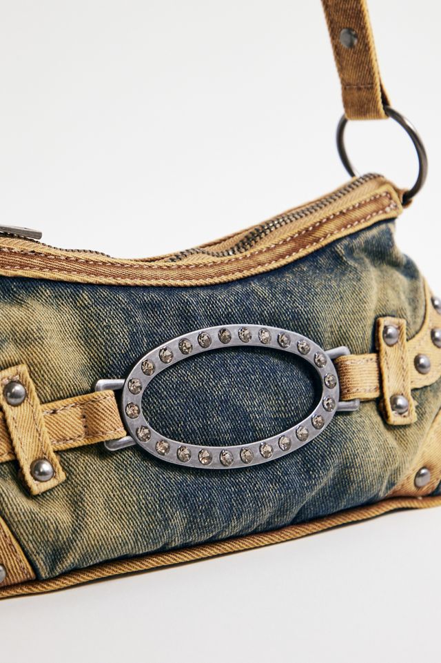 Borsa a Tracolla in Denim Mini Skye UO #4