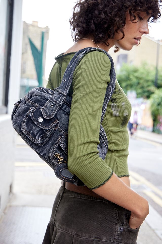 Sac polochon en denim BDG Stella #1
