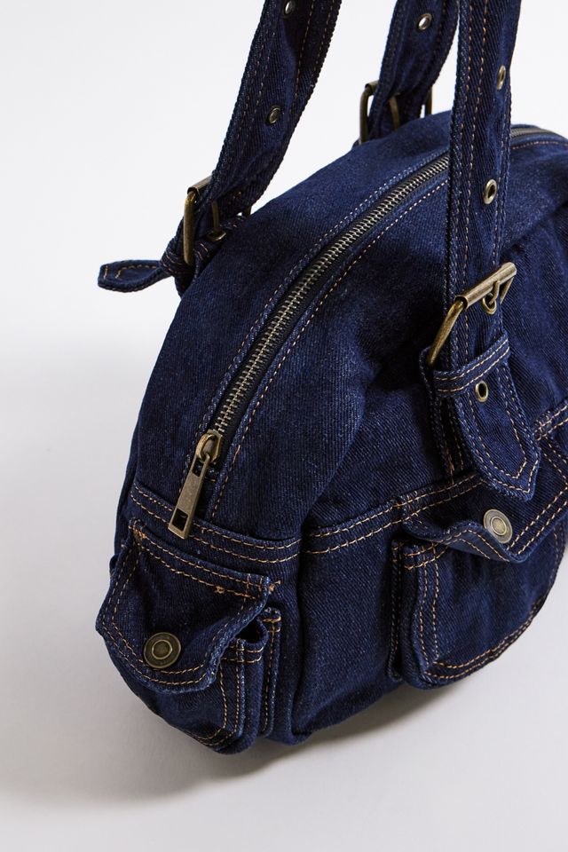 BDG Stella Denim Duffle Bag Urban Outfitters UK