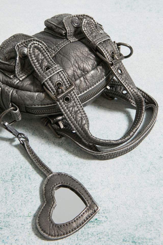 BDG Rubi Faux Leather Mini Crossbody Duffle Bag #3