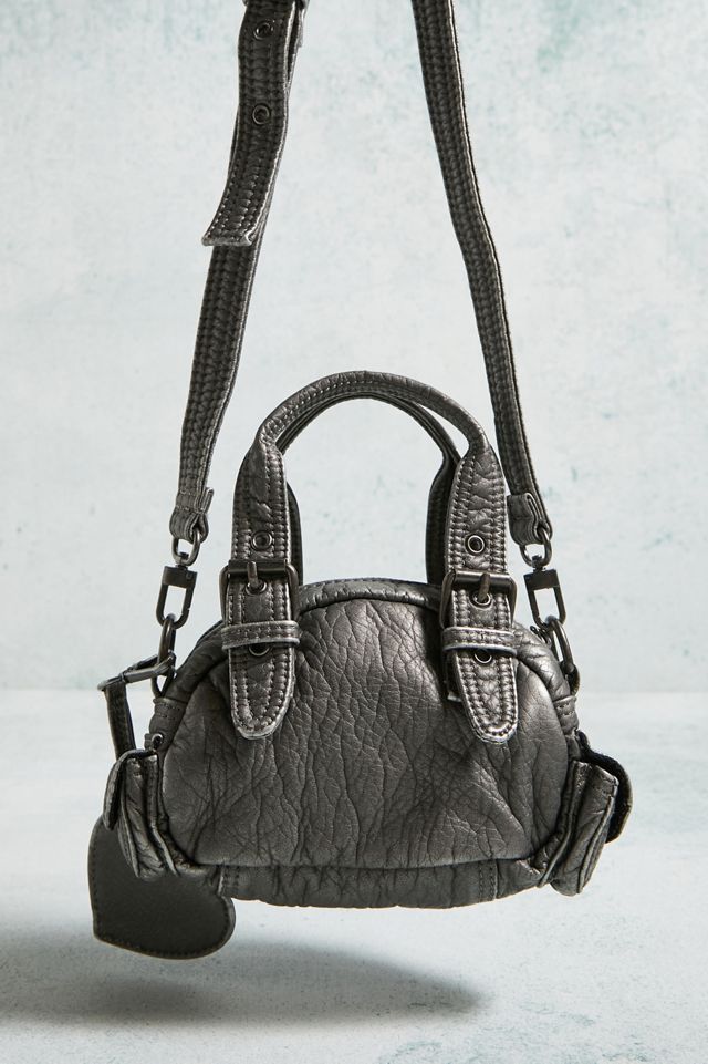 BDG Rubi Faux Leather Mini Crossbody Duffle Bag #4
