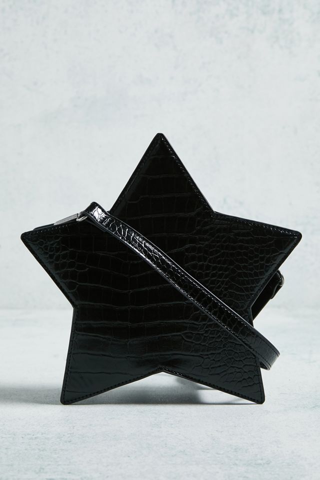 Sac à bandoulière UO Faux Croc Star #1