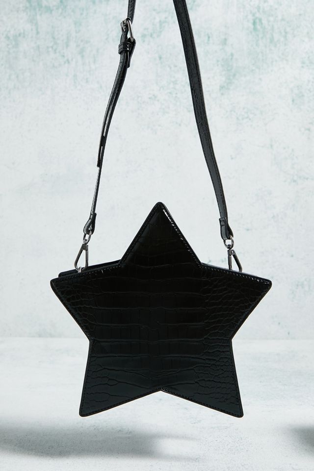 Sac à bandoulière UO Faux Croc Star #4
