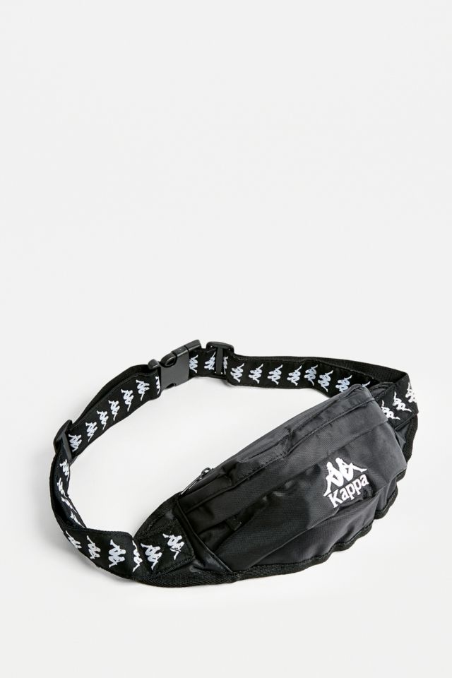 Kappa black bum bag hot sale