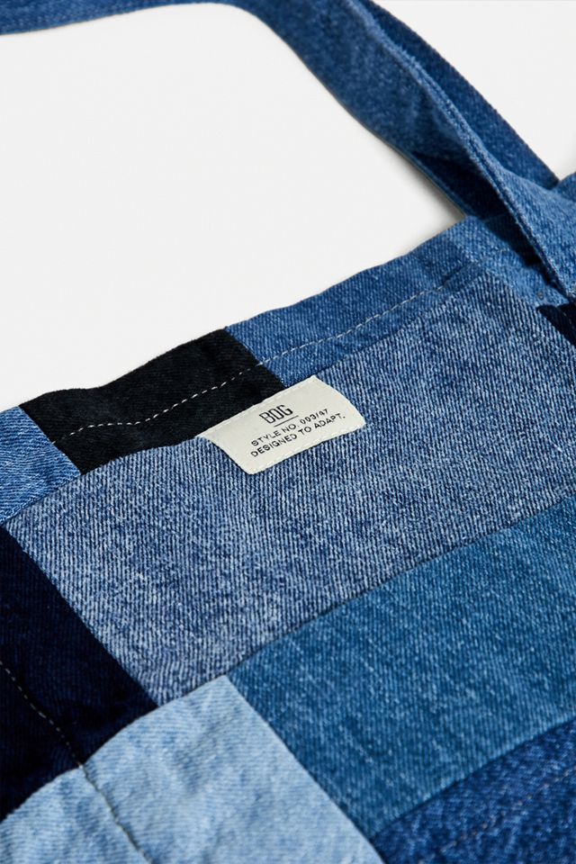 BDG Re-Work Patchwork Denim Tote Bag #1