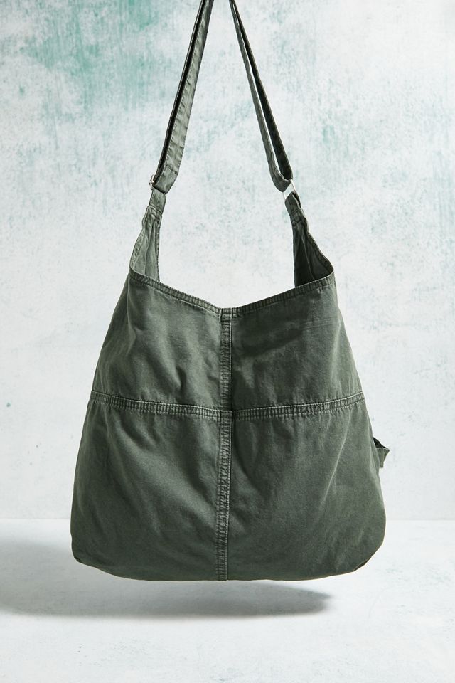 Sac à bandoulière ample en popeline BDG Y2K #2