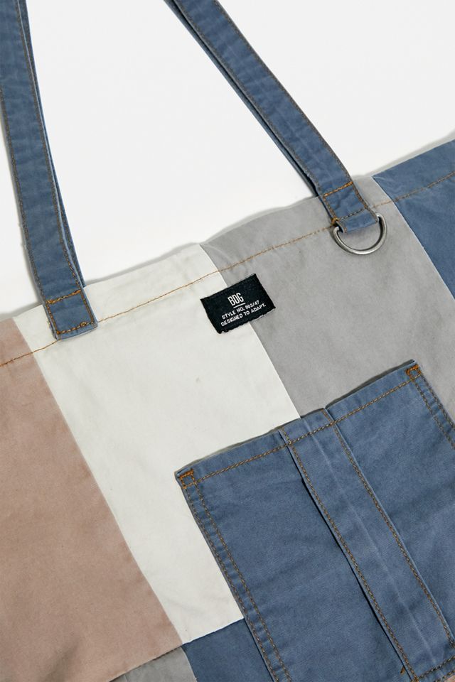 BDG Patchwork Cargo Tote Bag #1