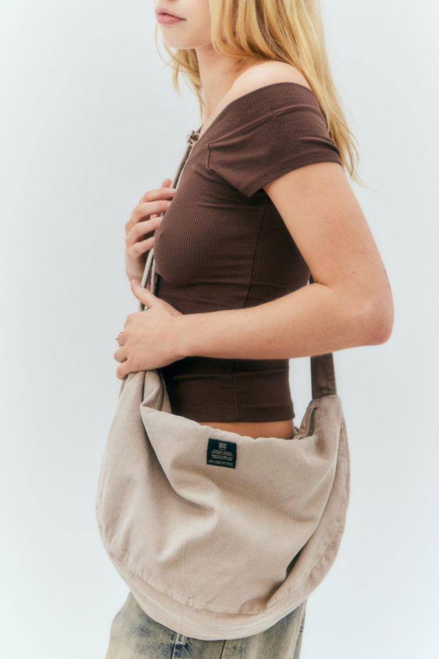 Corduroy store crossbody bag