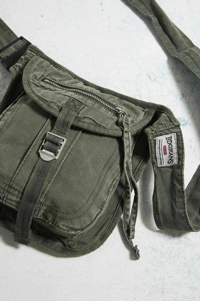 BDG Khaki Y2K Poplin Taschen Hüfttasche #1
