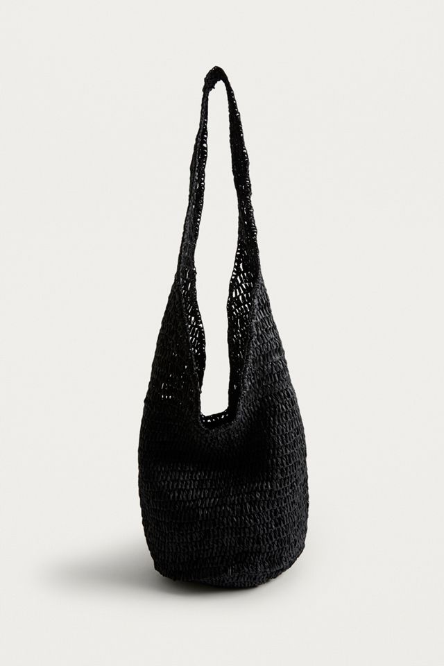 Slouchy Straw Tote Bag #1