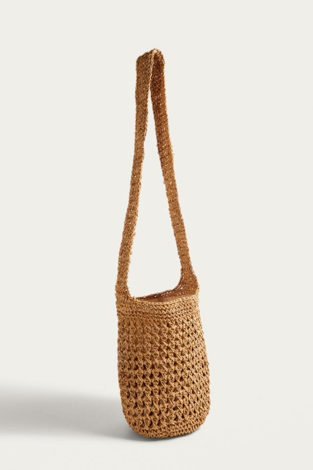 UO Jessa Straw Crossbody Bag, Urban Outfitters