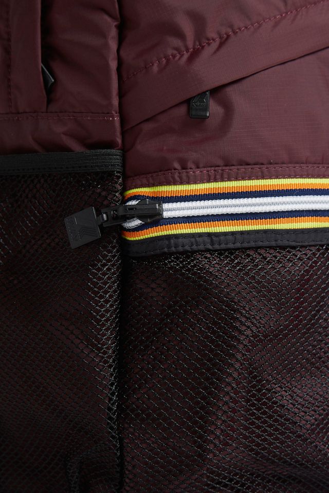 K-Way Burgundy Packable Backpack #2
