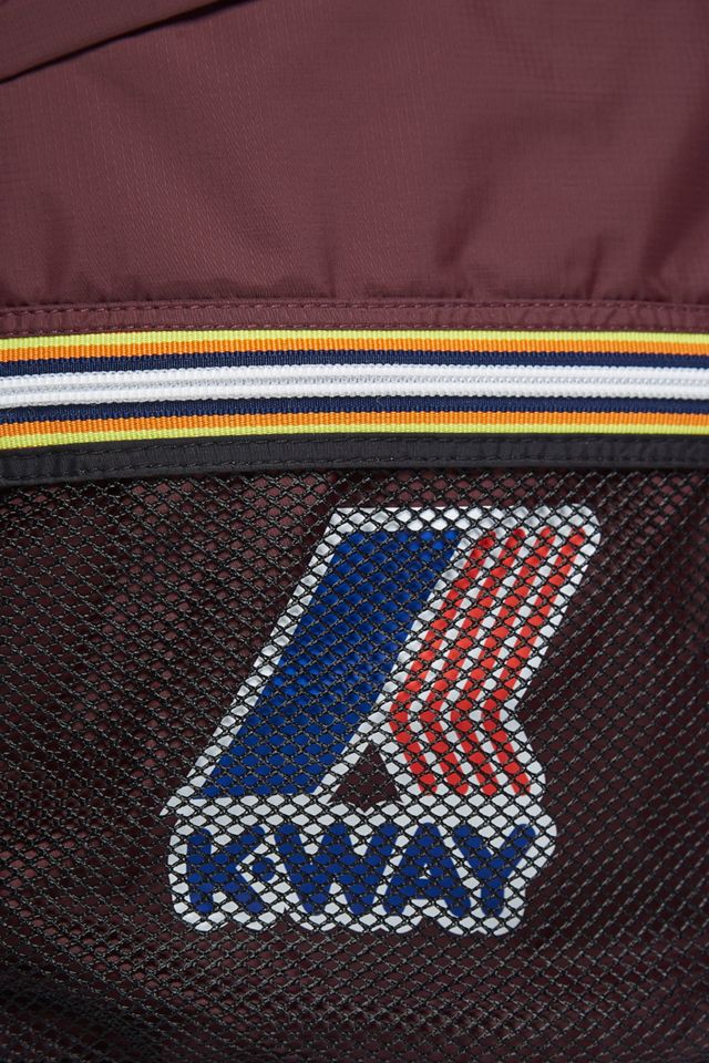 K-Way Burgundy Packable Backpack #3